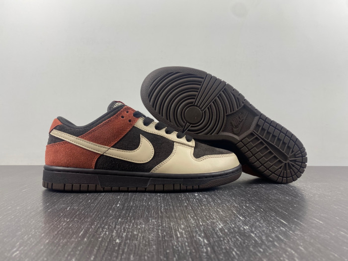 nike dunk low “red panda” fv0395-200