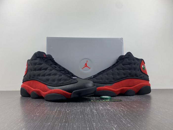 air jordan 13 retro“bred” black/ red 414571-004
