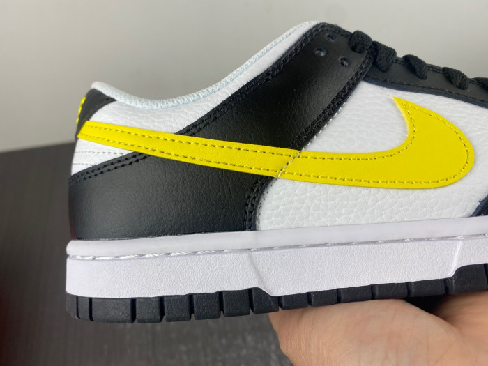 nike dunk low “black/yellow” fq2431-001