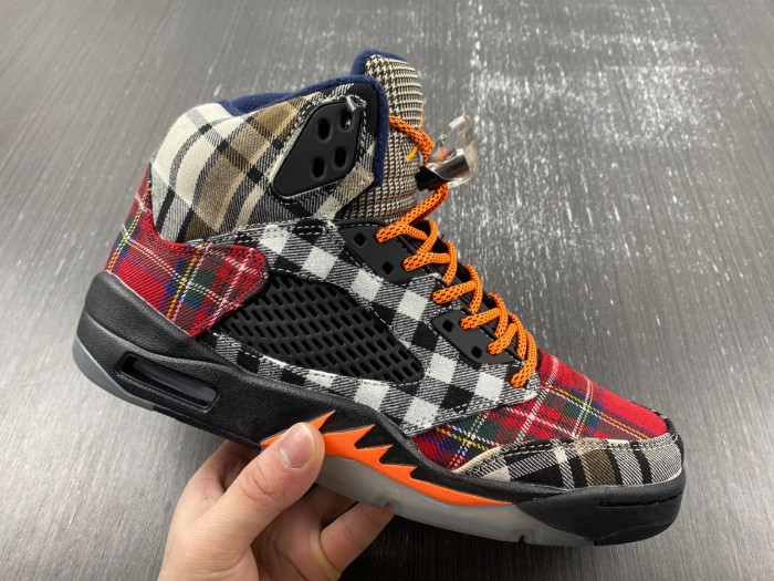 air jordan 5 retro plaid fd4814-008