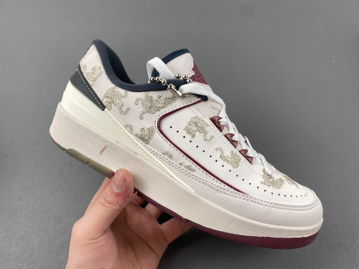 air jordan 2 retro low year of the dragon fj3468-100
