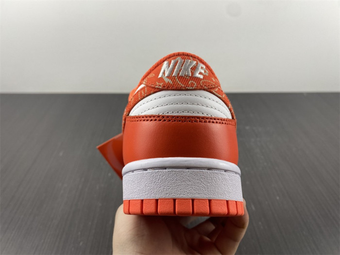 nike dunk low “orange paisley” dh4401-103