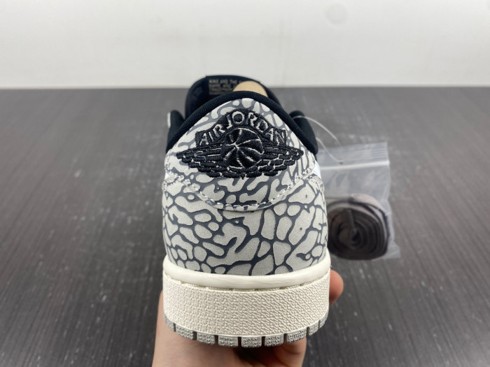 jordan 1 retro low og black cement cz0790-001