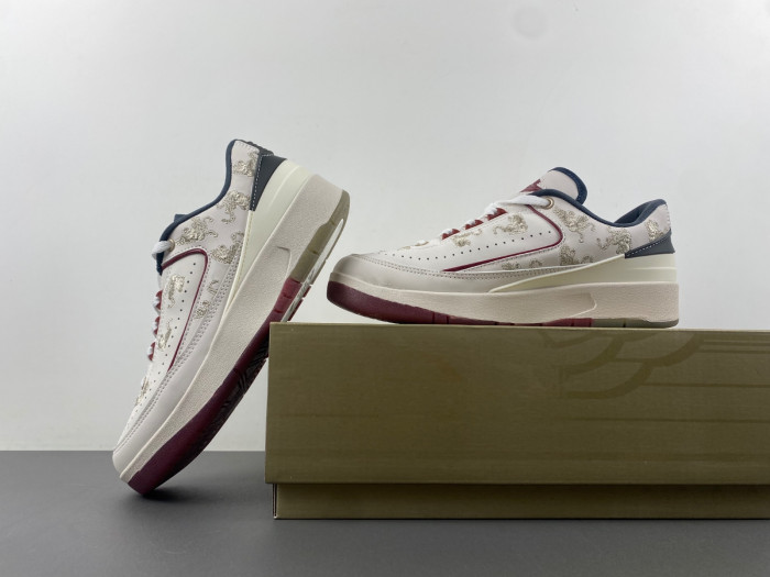 air jordan 2 retro low year of the dragon fj3468-100