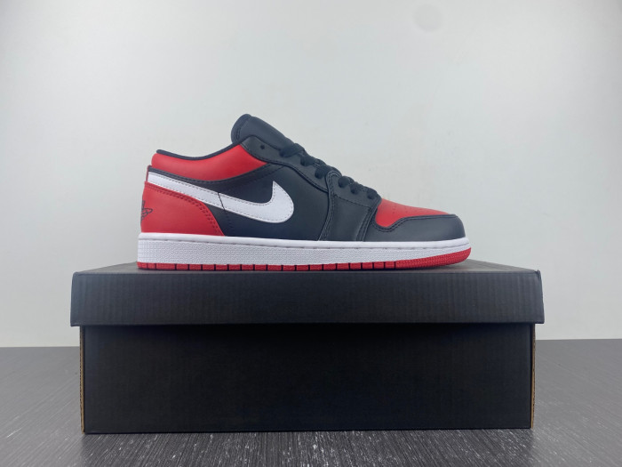 air jordan 1 low “alternate bred toe” 553558-066