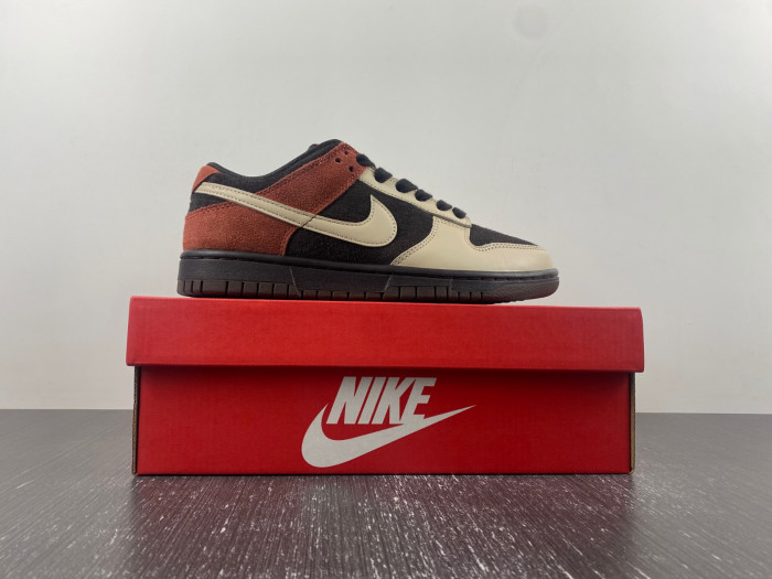 nike dunk low “red panda” fv0395-200