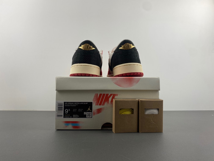 air jordan 1 low og x trophy room sail and varsity red fn0432-100