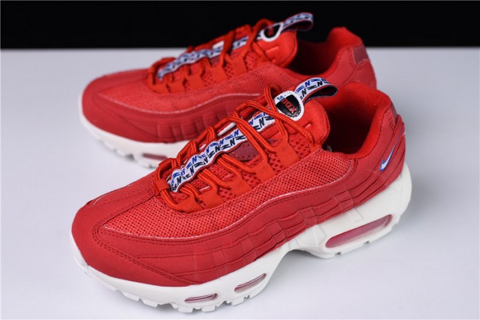 nike air max 95 tt "pull tab" gym red/ sail-gym-blue aj1844-600
