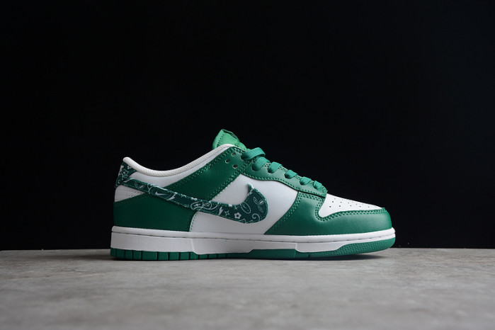 nike dunk low essential paisley pack green dh4401-102