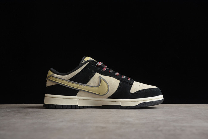 nike dunk low “black suede” dv3054-001