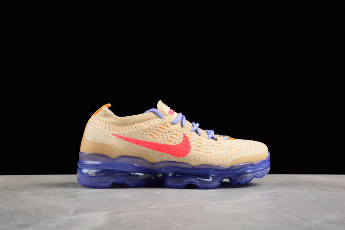 nike air vapormax 2023 flyknit pale vanilla sea coral dv6840-200