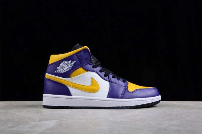air jordan 1 mid “lakers” dq8426-517
