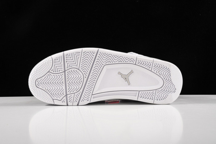 air jordan 4 retro “pure money” white 308497-100