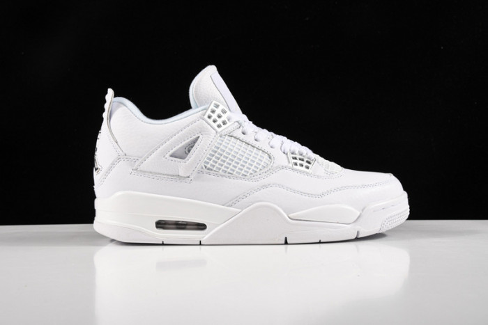 air jordan 4 retro “pure money” white 308497-100
