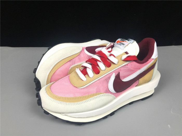 sacai x nike ldv waffle pink bv0073-500