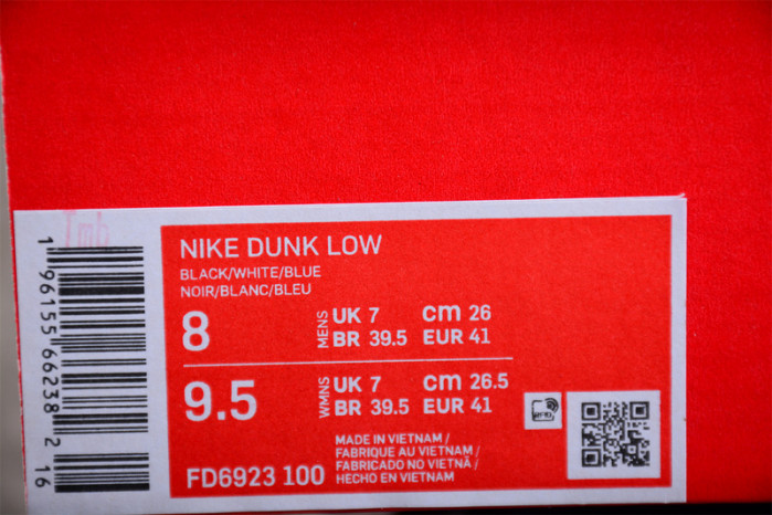 nike dunk low “industrial blue” fd6923-100