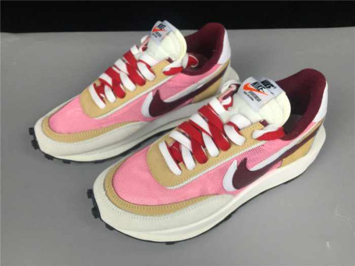 sacai x nike ldv waffle pink bv0073-500