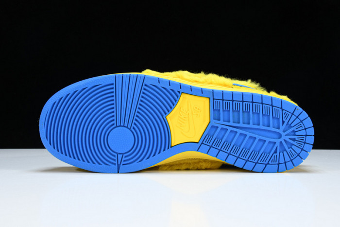 grateful dead x nike sb dunk low“ yellow bear” cj5378-700