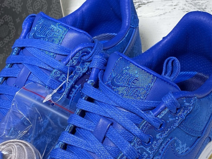 clot nike air force 1 blue silk cj5290-400