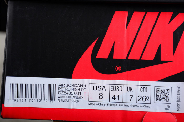 air jordan 1 high og “lucky green” dz5485-031