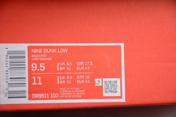 nike dunk low “world champ” dr9511-100