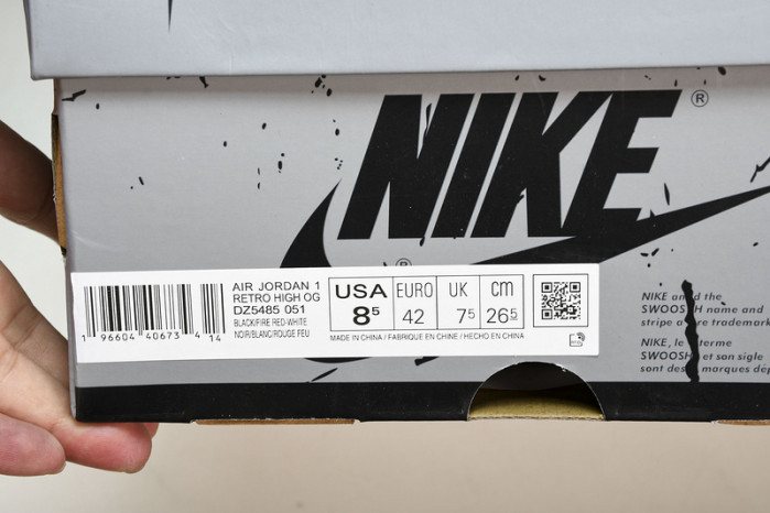 air jordan 1 high og “washed black” dz5485-051