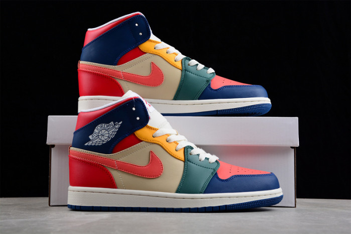 air jordan 1 mid se multi color dn3738-400