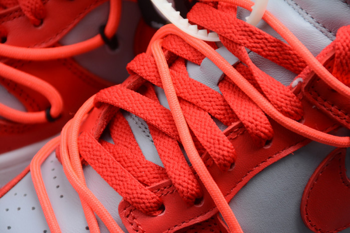 off-w x nike dunk low university red ct0856-600