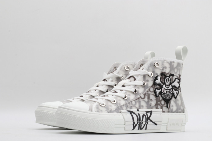 b23 oblique high top sneakers white t004801-1070