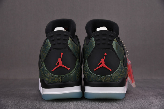 air jordan 4 green laser aj4-1043515