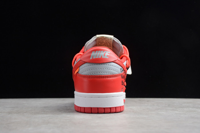 off-w x nike dunk low university red ct0856-600