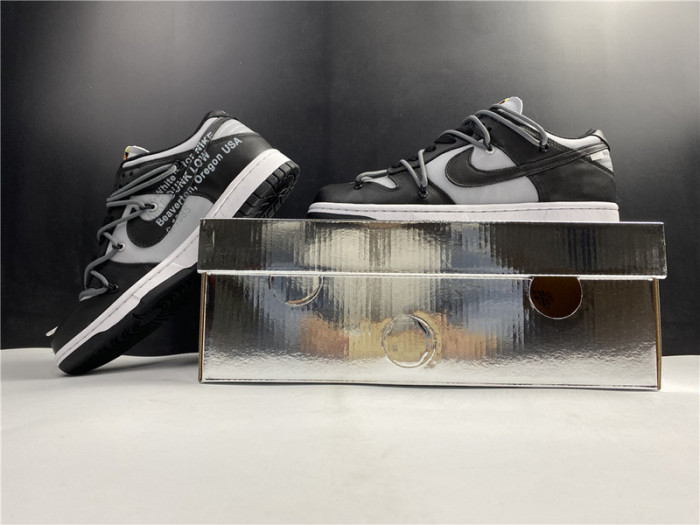 off-w x nike dunk low black salt ct0856 007