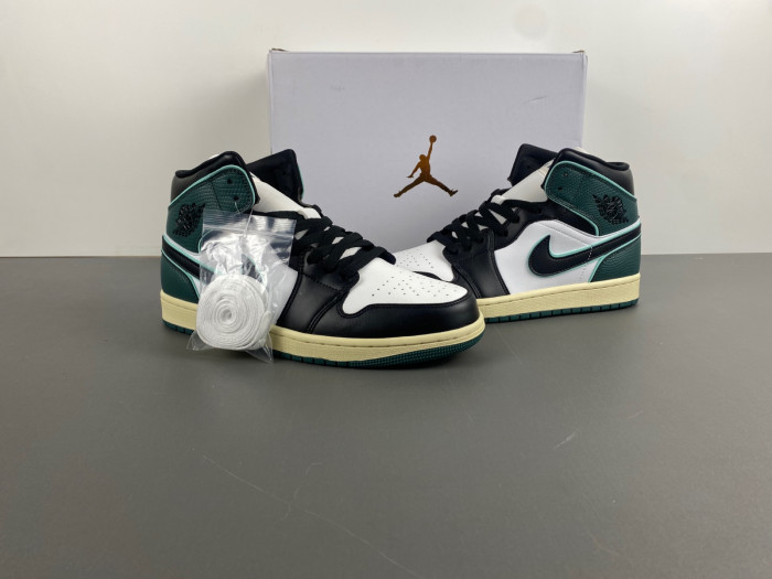 air jordan 1 mid se oxidized green fq7818-100