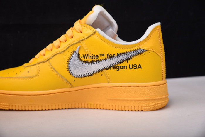 nike air force 1 low university gold metallic silver dd1876-700