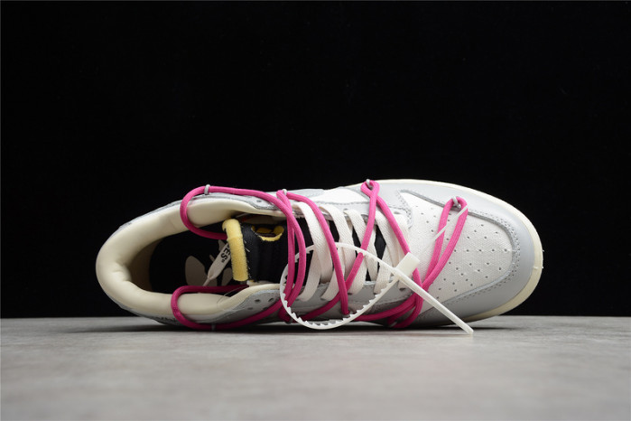 ow x nike dunk low “30 of 50” dm1602-122