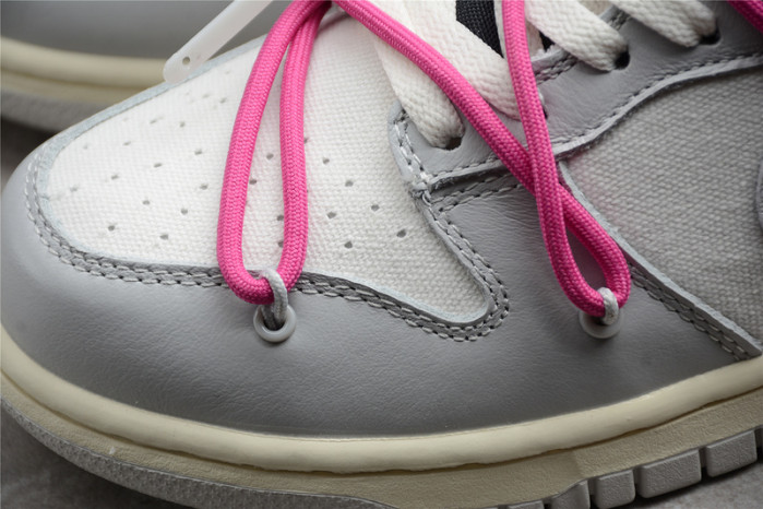 ow x nike dunk low “30 of 50” dm1602-122