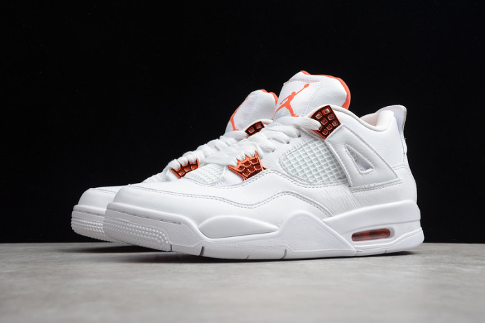 air jordan 4 retro orange metallic ct8527-118