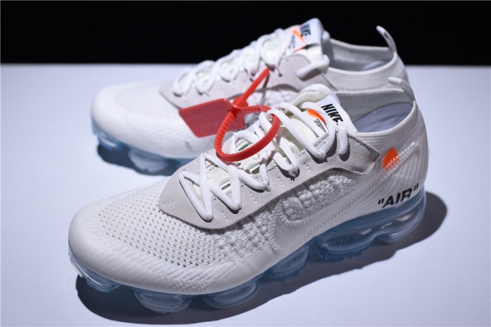 ow nike air vapormax 2018 white aa3831-100