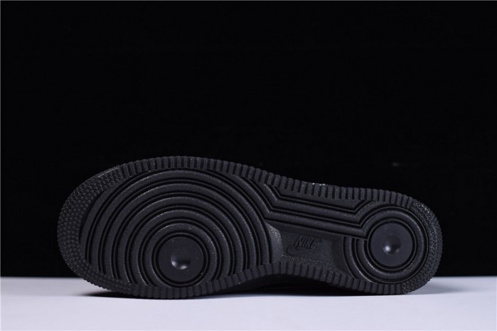 ow x nike air force 1 07 low black av5210-001