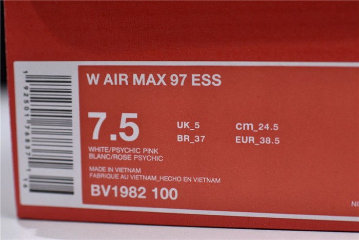 nike air max 97 psychic pink
