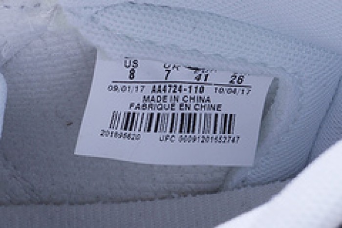 air jordan 1 retro “comic 3d pencil” white hand-painted mens aa4724-110