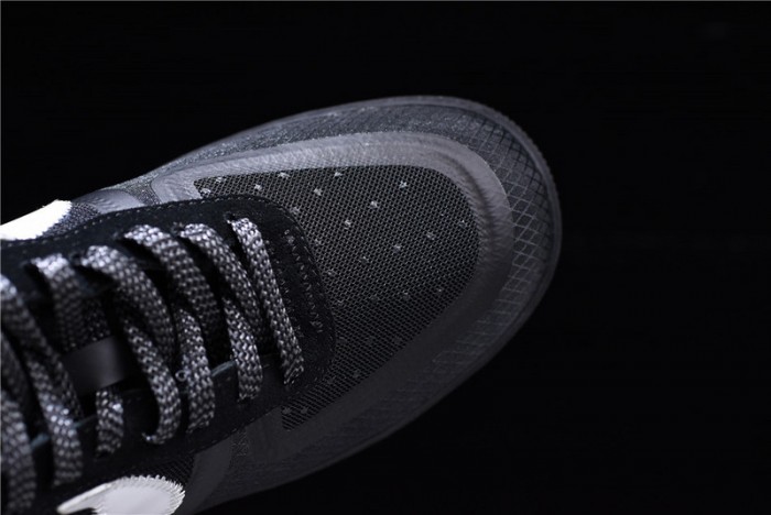 ow nike air force 1 low black ao4606-001