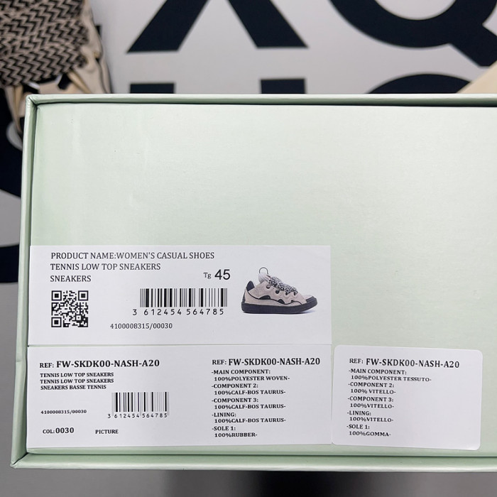 LANVIN CURB SNEAKER FY120