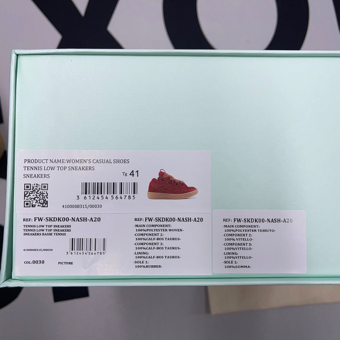 LANVIN CURB SNEAKER FY46