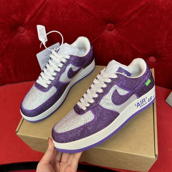 LouisVuitton x Nike Air Force LV LA09143