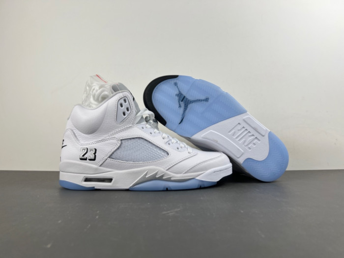 AIR Jordan 5 Retro White Metallic (2026) HQ7978-103