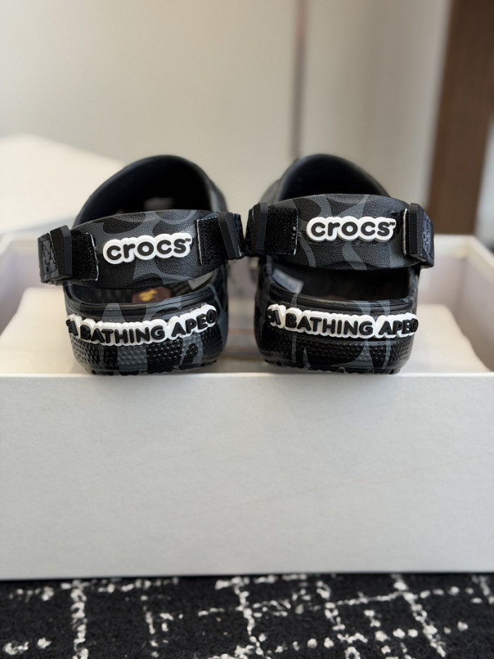 BAPE × Cr0c5 Camo black BC02