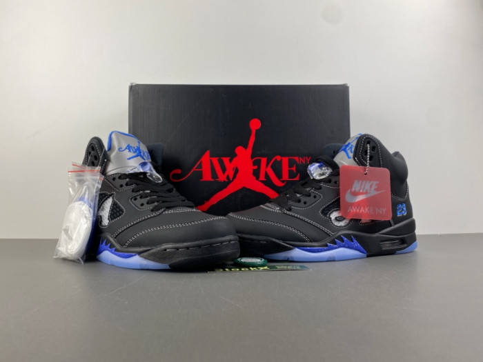Air Jordan 5 Retro Awake NY Black DV4982-004