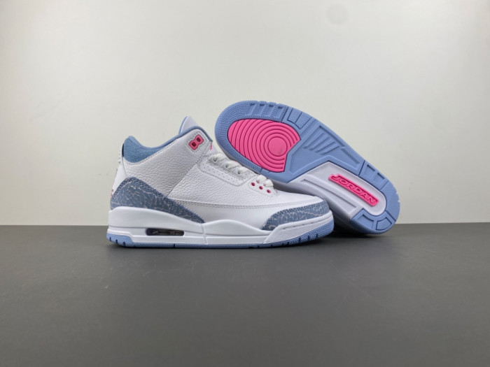 Air Jordan 3 Retro White Cobalt Bliss HQ0784-101