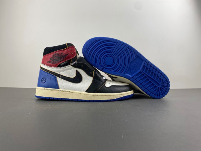 Air Jordan 1 High Fragment x Union LA Varsity Red Sport Royal IO7847-002